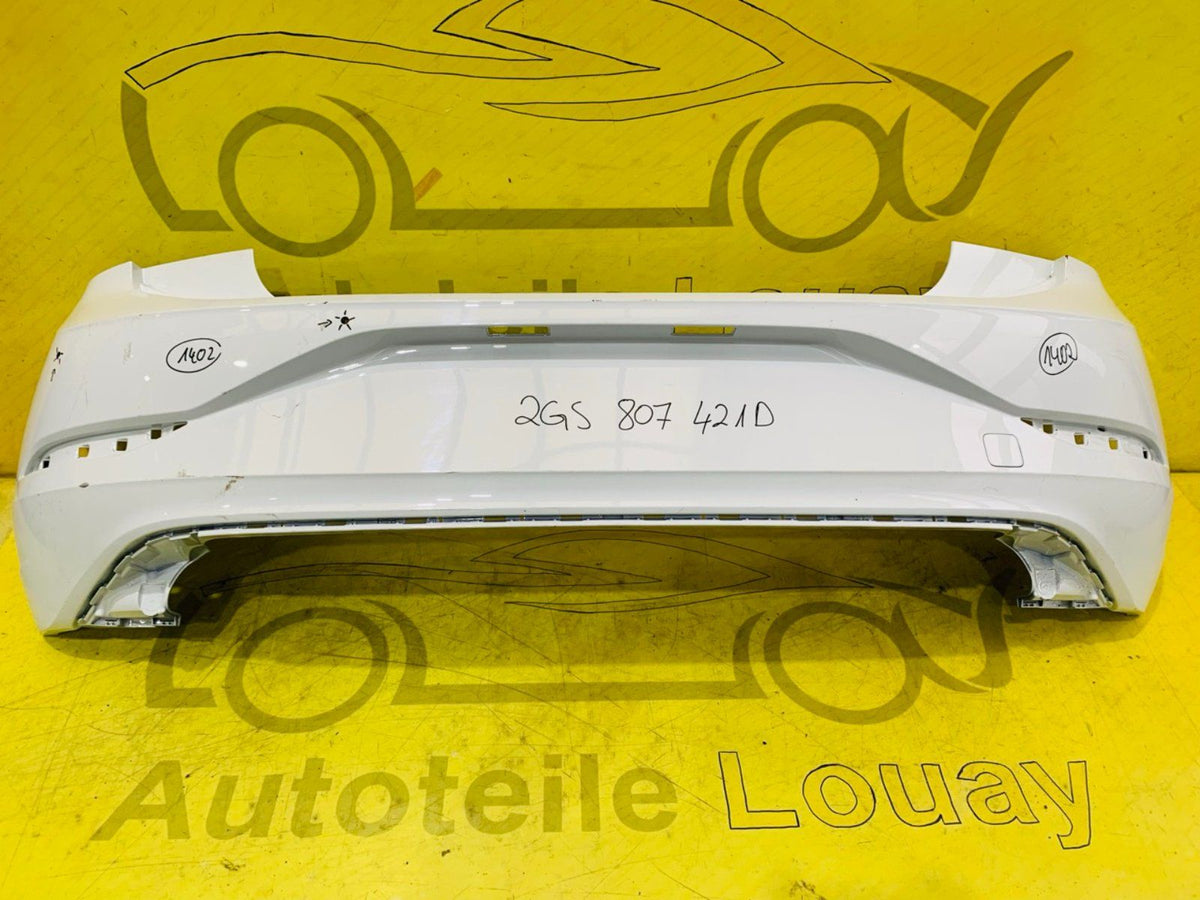VW Polo 2G Facelift Stoßstange hinten Original 2GS807421D