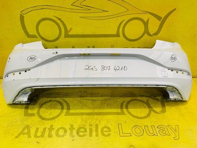 VW Polo 2G Facelift Stoßstange hinten Original 2GS807421D