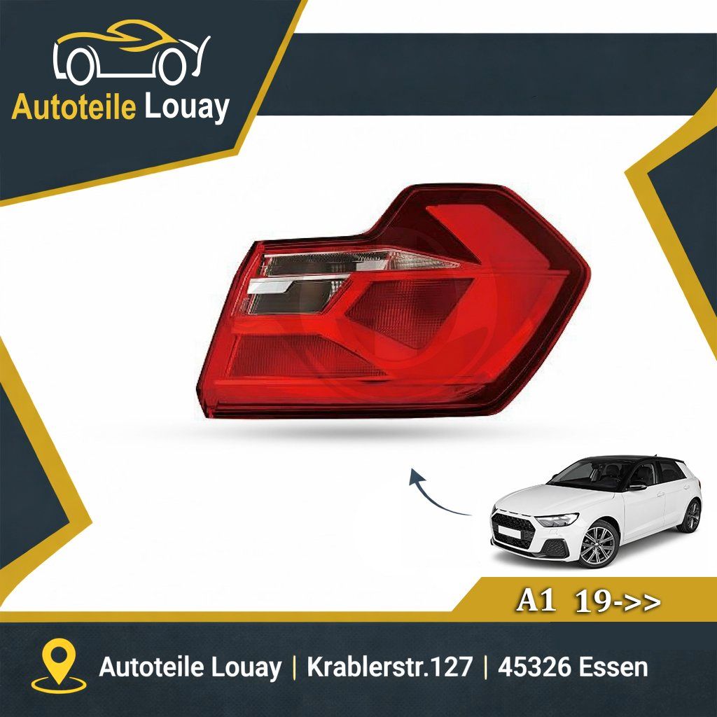 Audi A1, 19->> RÜCKLEUCHTE RECHTS. Neu