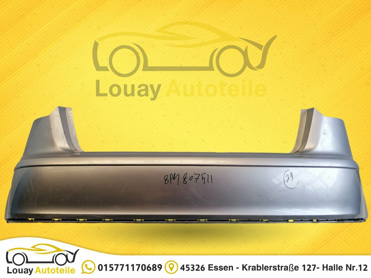 Audi A3 8P Stoßstange S-line hinten 8P4807511
