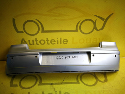 VW Polo 9N Stoßstange hinten Original 6Q6807421