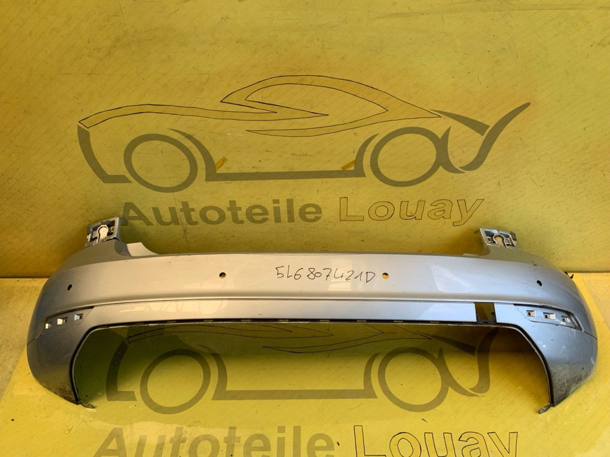 Skoda Yeti 5L Facelift Stoßstange hinten Original 5L6807421D
