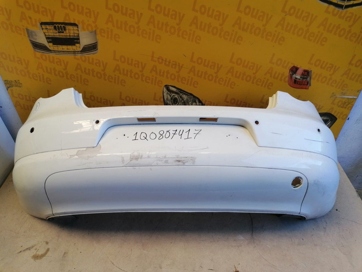 VW EOS 1F/1Q Stoßstange hinten 2006-2010 Original 1Q0807417