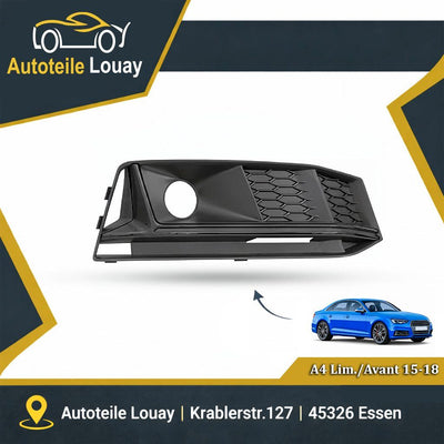 AUDI A4, 15-19 STOßST.GITTER RECHTS Neu