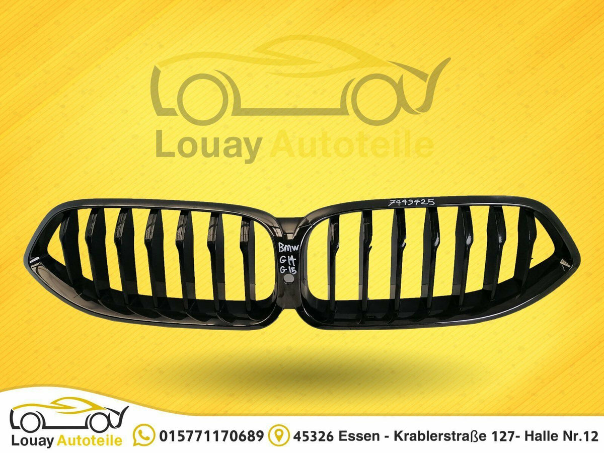 BMW 8 Serie G14 G15 G16 l Vorne Hochglanz Gitter