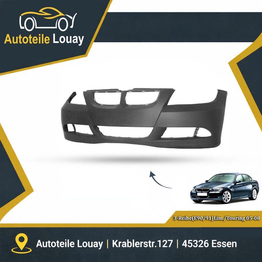 BMW E90, 05-08 STOßSTANGE VORN Neu