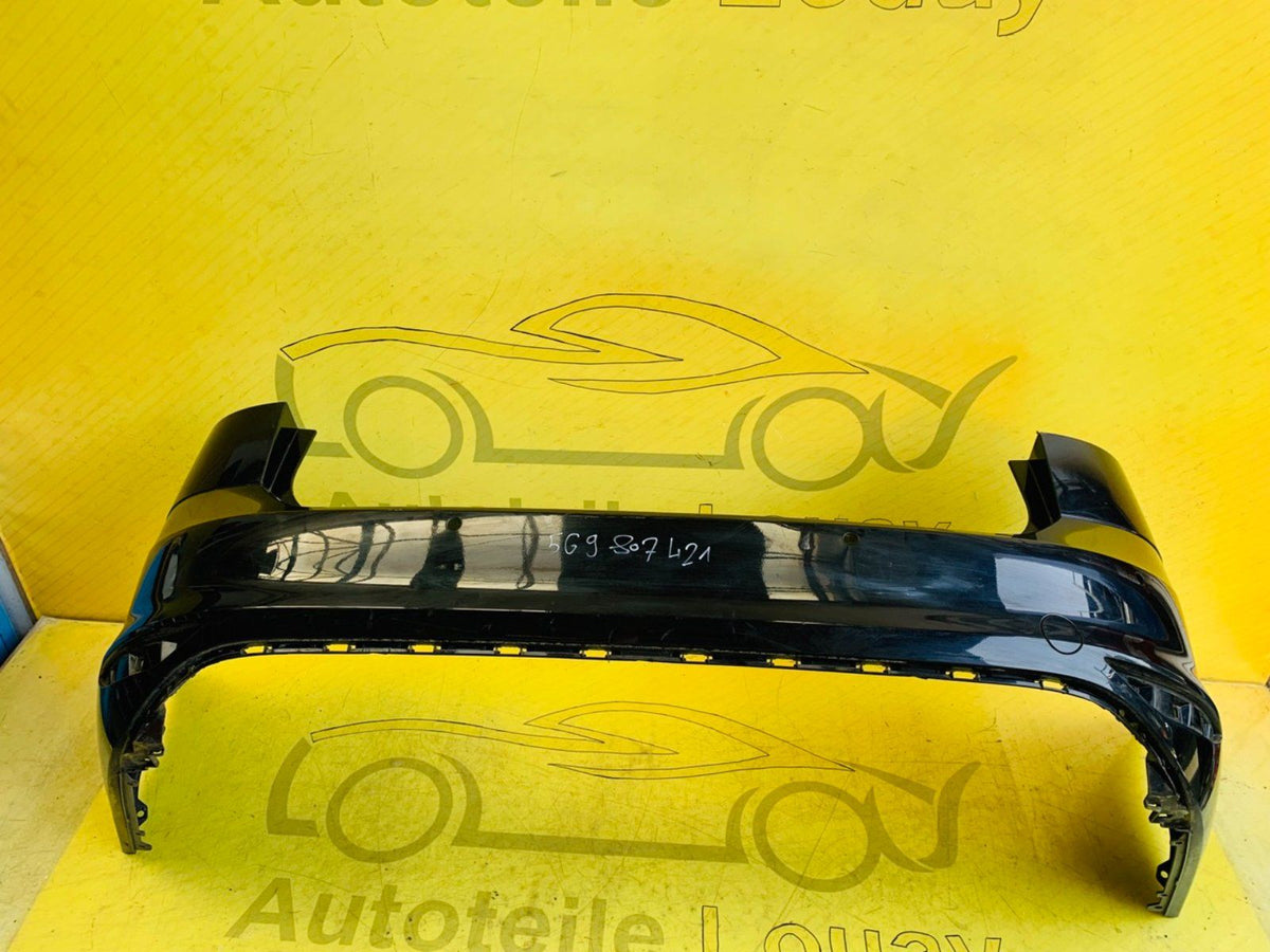 VW Golf 7 Kombi Facelift Stoßstange hinten Original 5G9807421