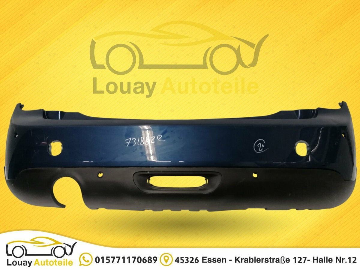 MINI Cooper F55 Stoßstange Hinten Original 7318822