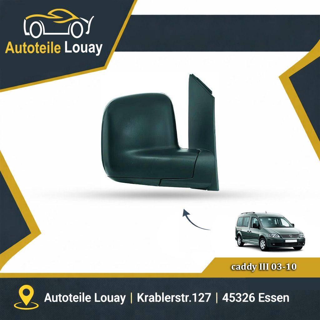 VW CADDY, 04-19 SPIEGEL RECHTS Neu