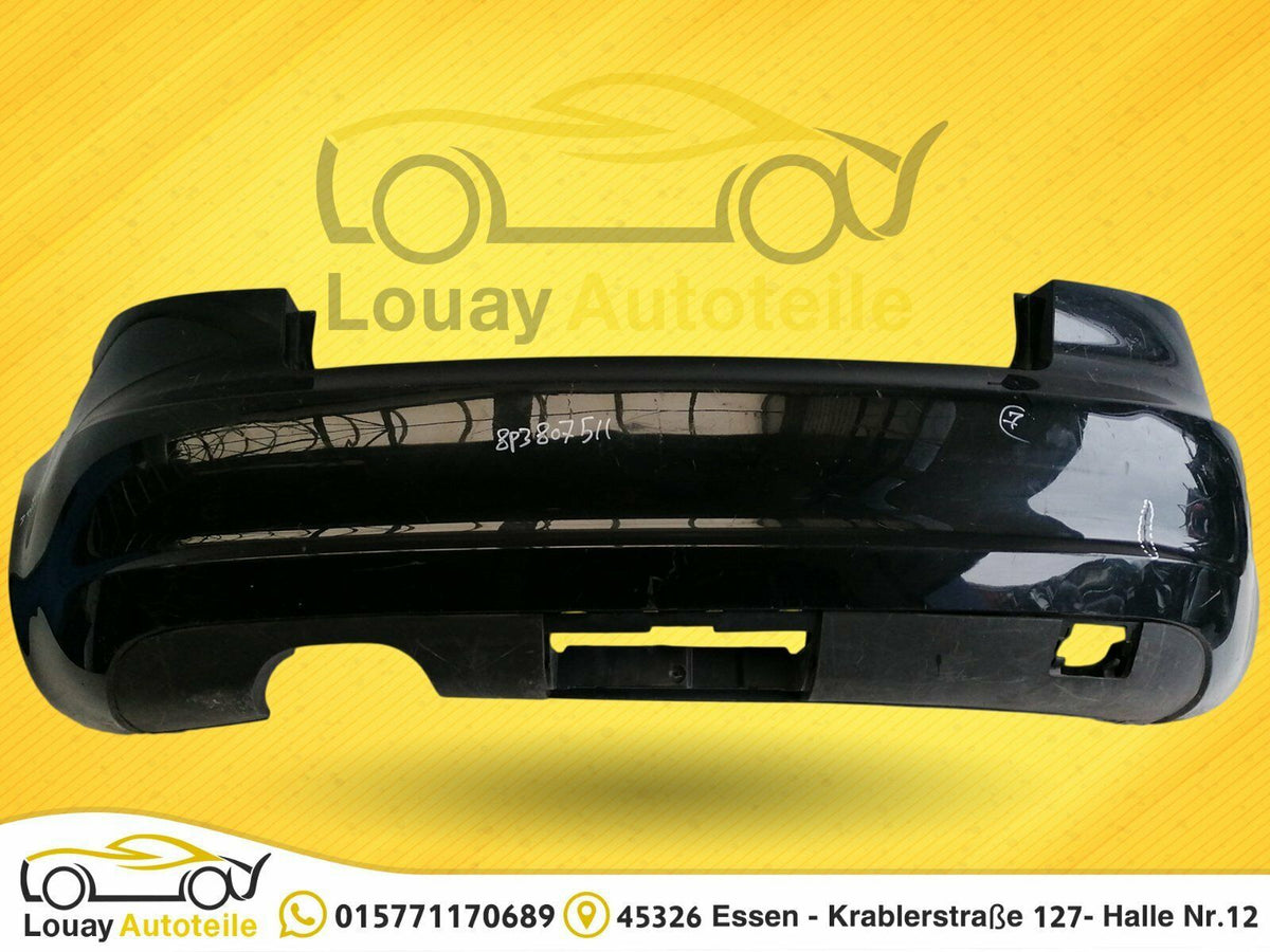 Audi A3 8P Stoßstange S-line hinten 8P4807511