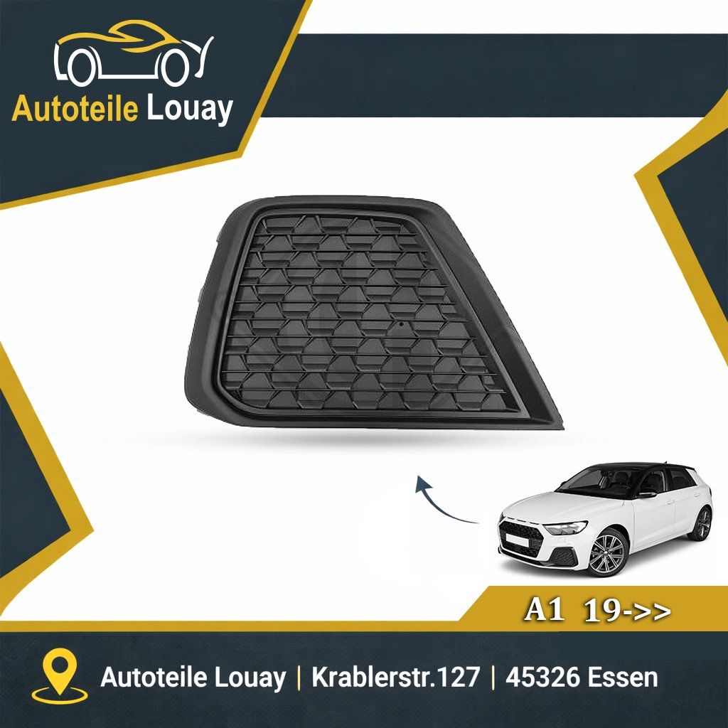 A1, 2019-> SToßstange .GITTER LINKS. Neu