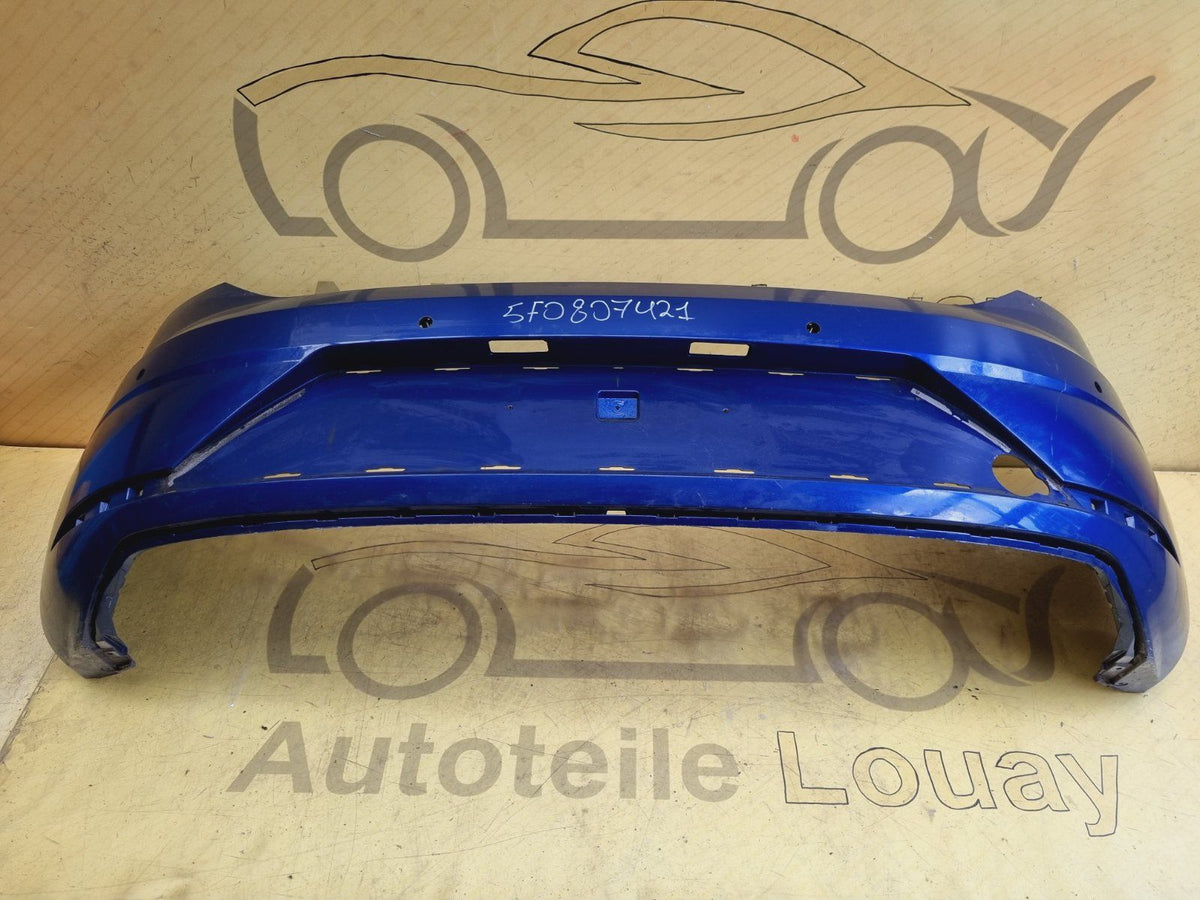Seat Leon 5F Stoßstange hinten Original 5F0807421