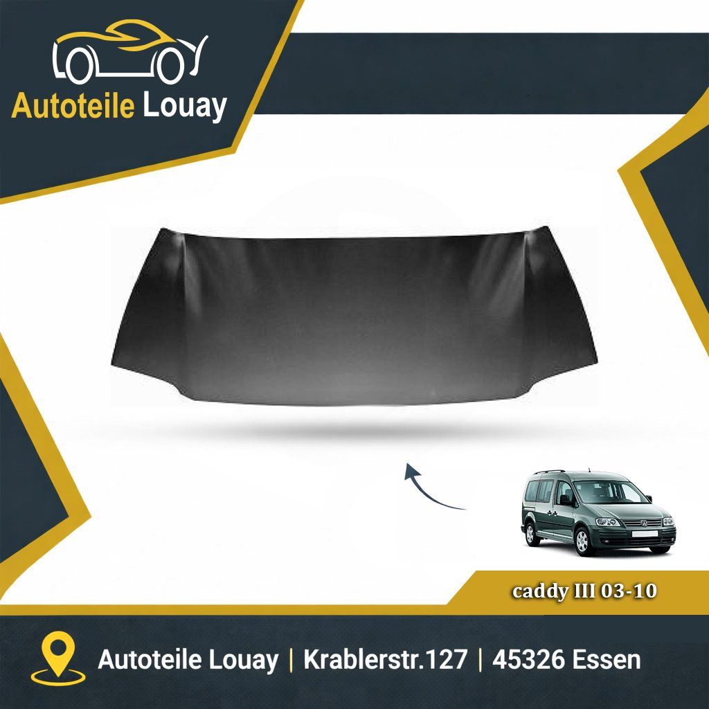 VW CADDY;TOURAN, 03-06 MOTORHAUBE Neu