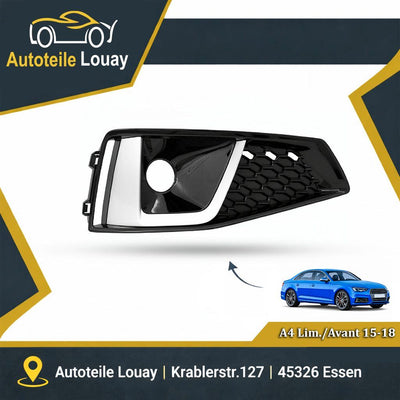 AUDI A4, 18-20 STOßST.GITTER RECHTS. Neu