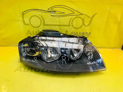 Audi A3 8P Halogen Scheinwerfer rechts Original 2004-2008