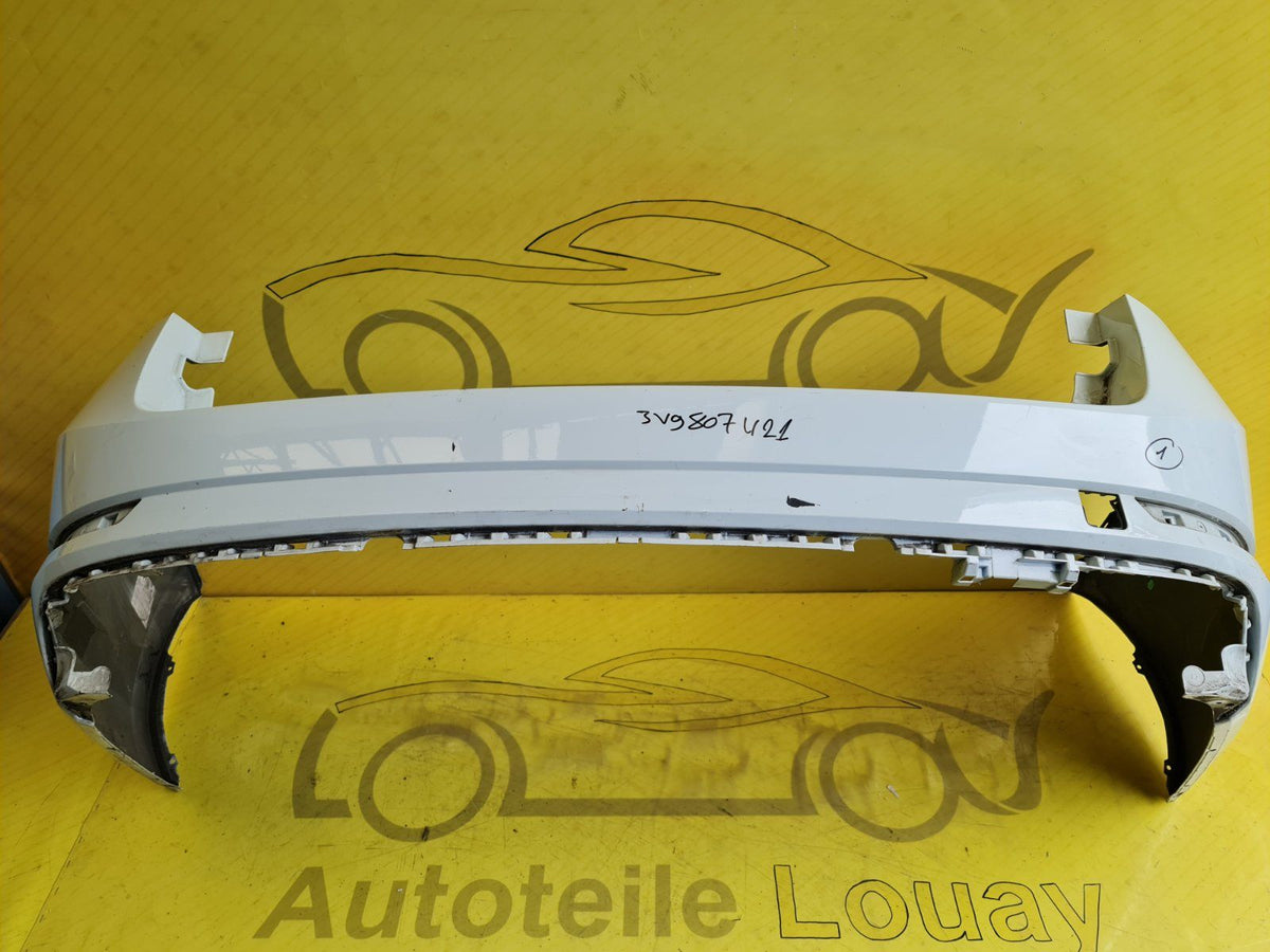 Skoda Superb 3V Kombi Stoßstange hinten 3V9807421