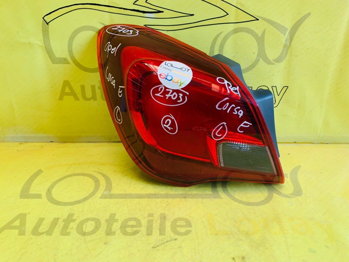 Opel Corsa E Rückleichte links Original 13428455