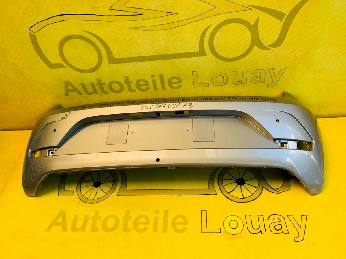 VW UP Facelift Stoßstange hinten Original 1S6807421AB ✅