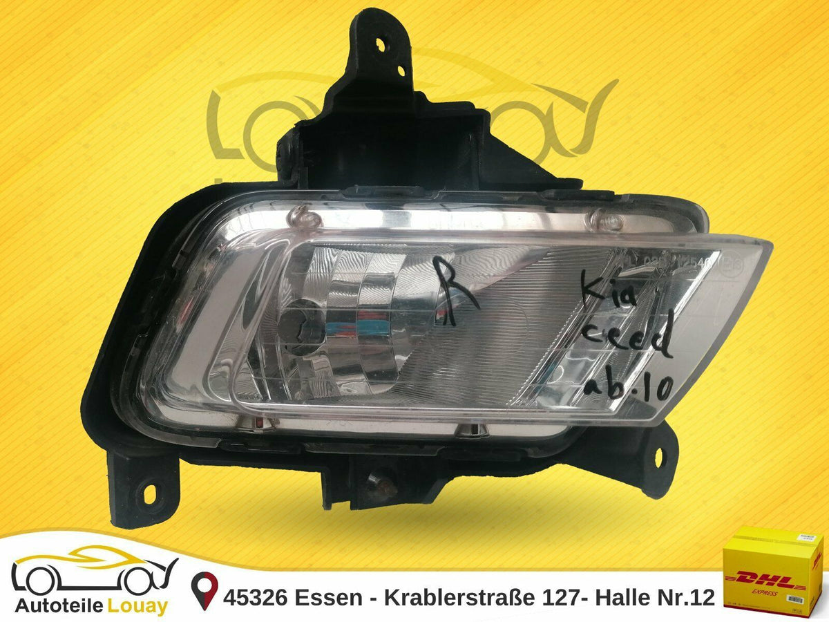 Kia CEED Nebelscheinwerfer rechts ab 2012 Original 922021H070