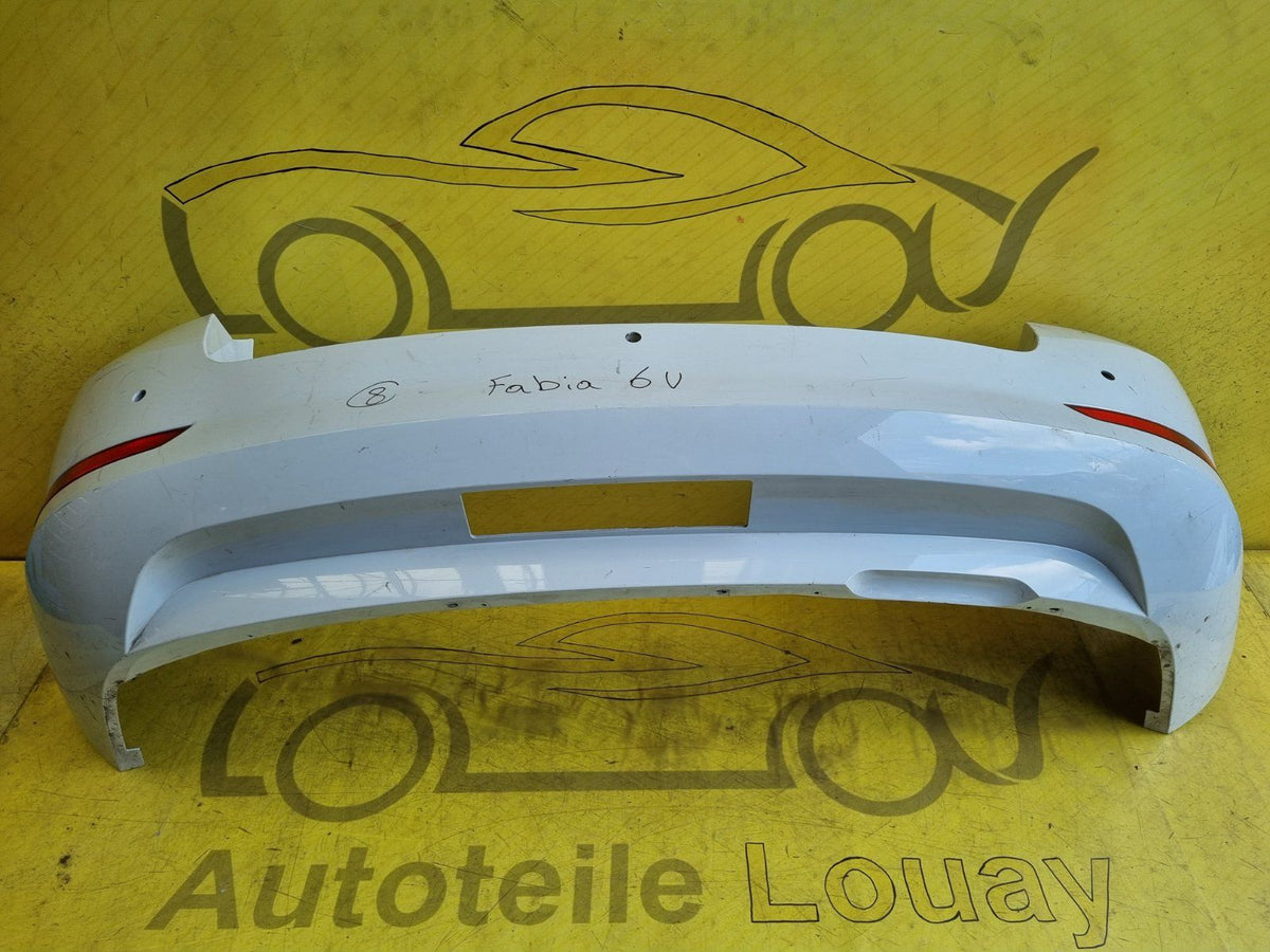 Skoda Fabia 6V Kombi NJ Stoßstange hinten Original 6V9807421F
