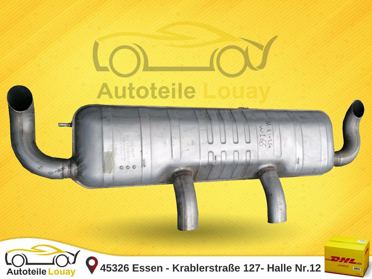 Mercedes M-KLASSE ML 166 GLE 63 AMG Endschalldämpfer Auspuff