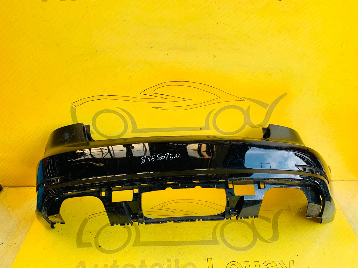 Audi A3 8V S-Line Stoßstange hinten Original 8V5807511