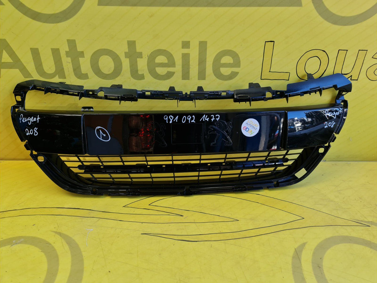 Peugeot 208 GHTI Kühlergrill Grill vorne Original 9810921477