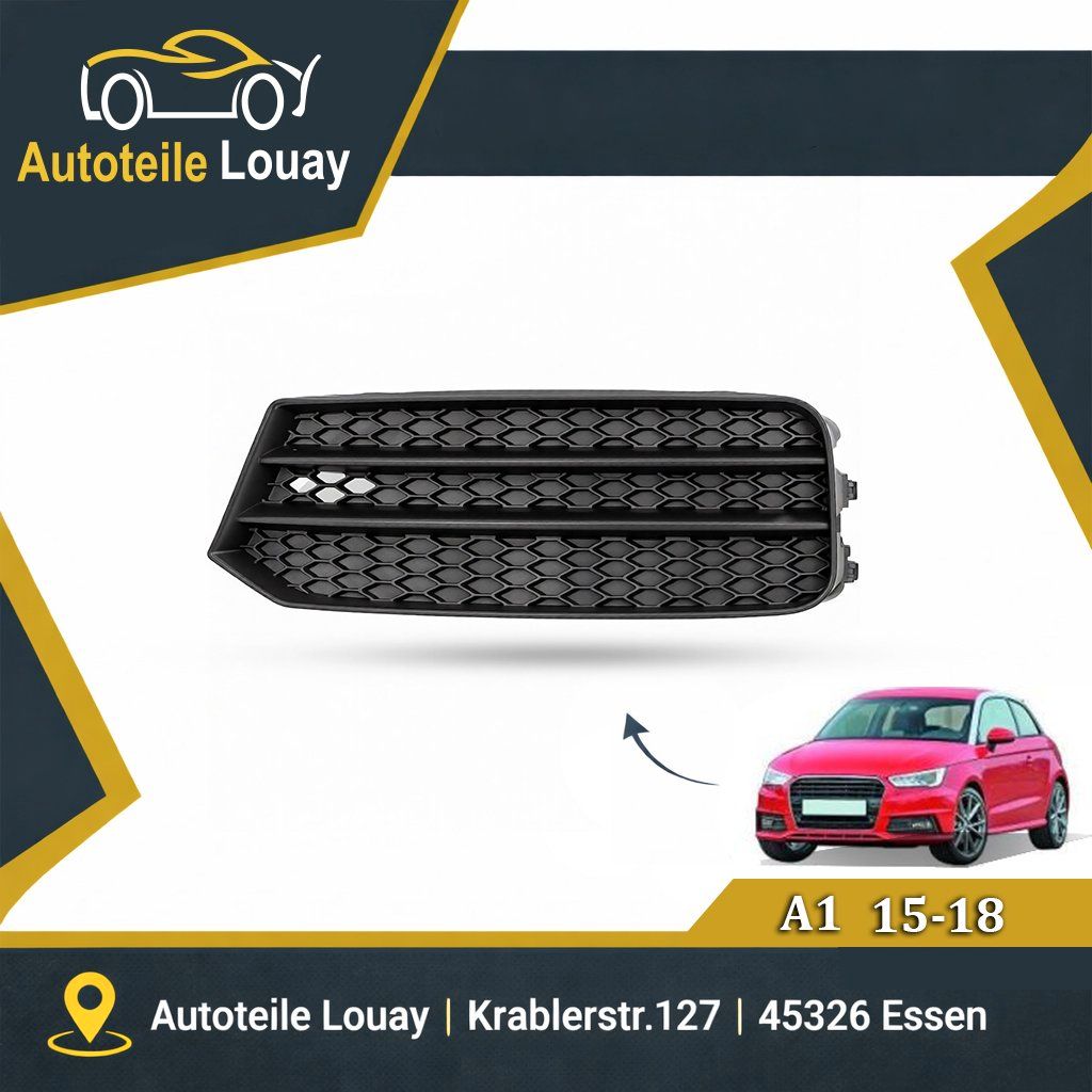 AUDI A1, 15-19 STOßST.GITTER LINKS. Neu
