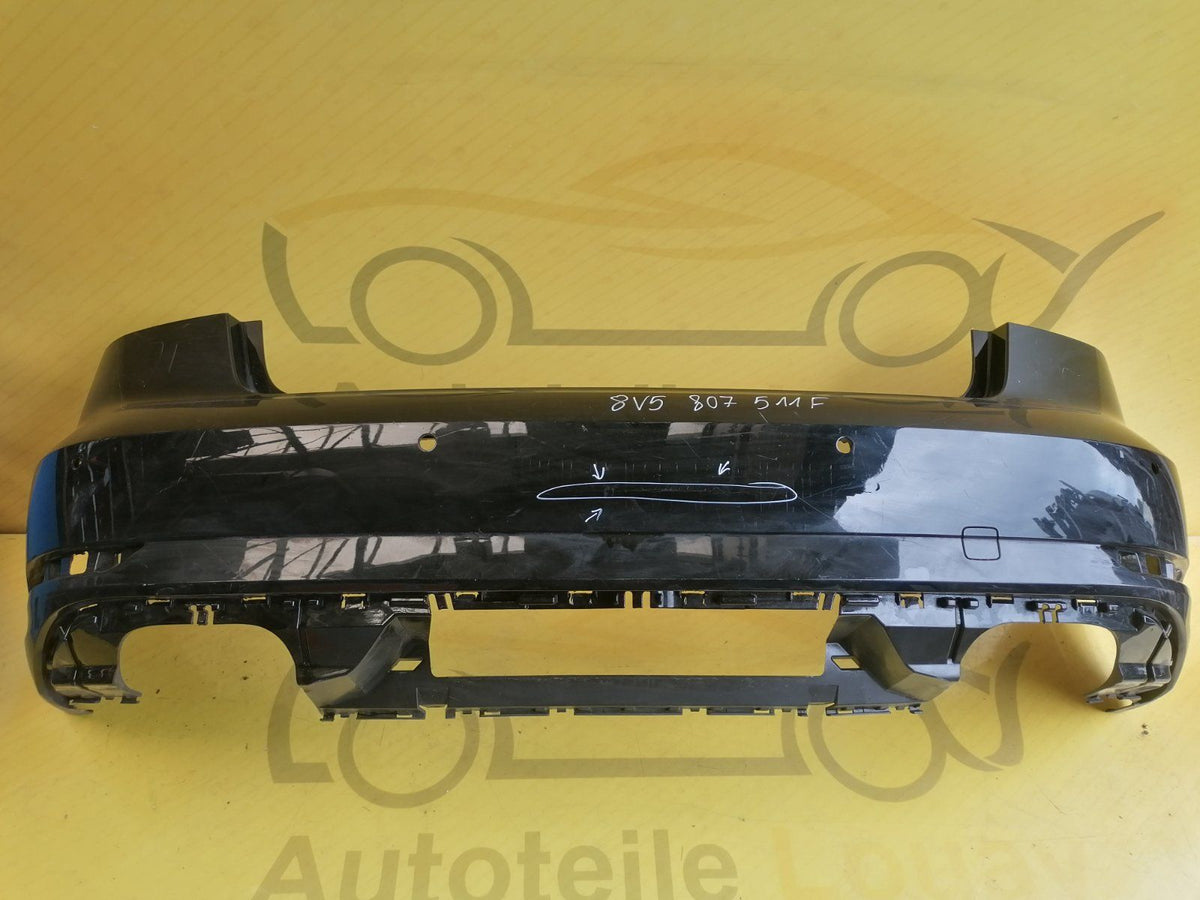 Audi A3 8V Stoßstange hinten Original 8V5807511F