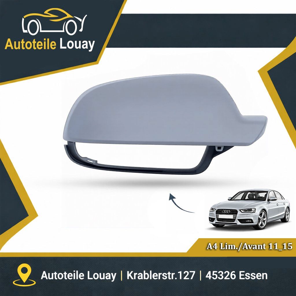 AUDI A4/A5, 10-16 +A3 SPIEGELKAPPE RECHTS Neu