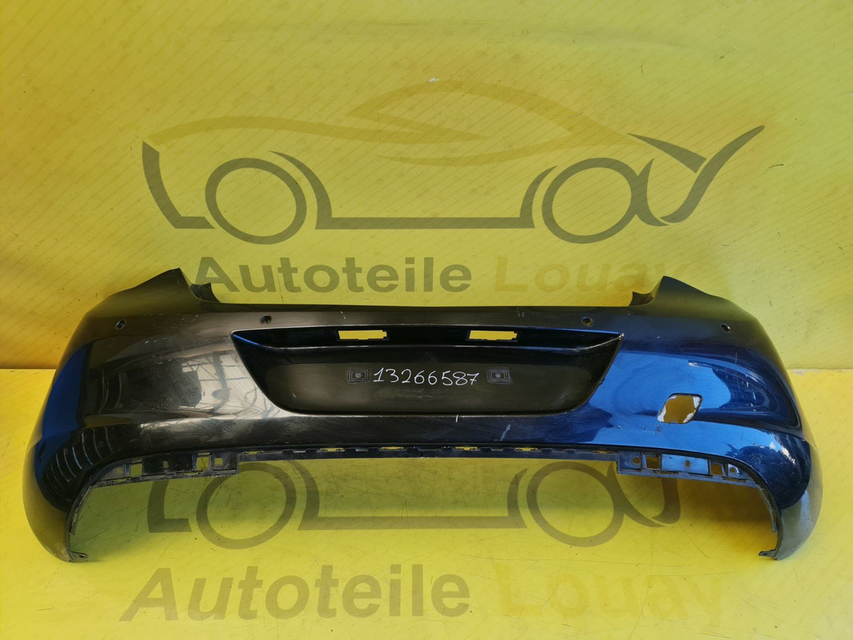 Opel Astra J Stoßstange hinten 2009-12 Original 13266587