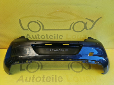 Opel Astra J Stoßstange hinten 2009-12 Original 13266587