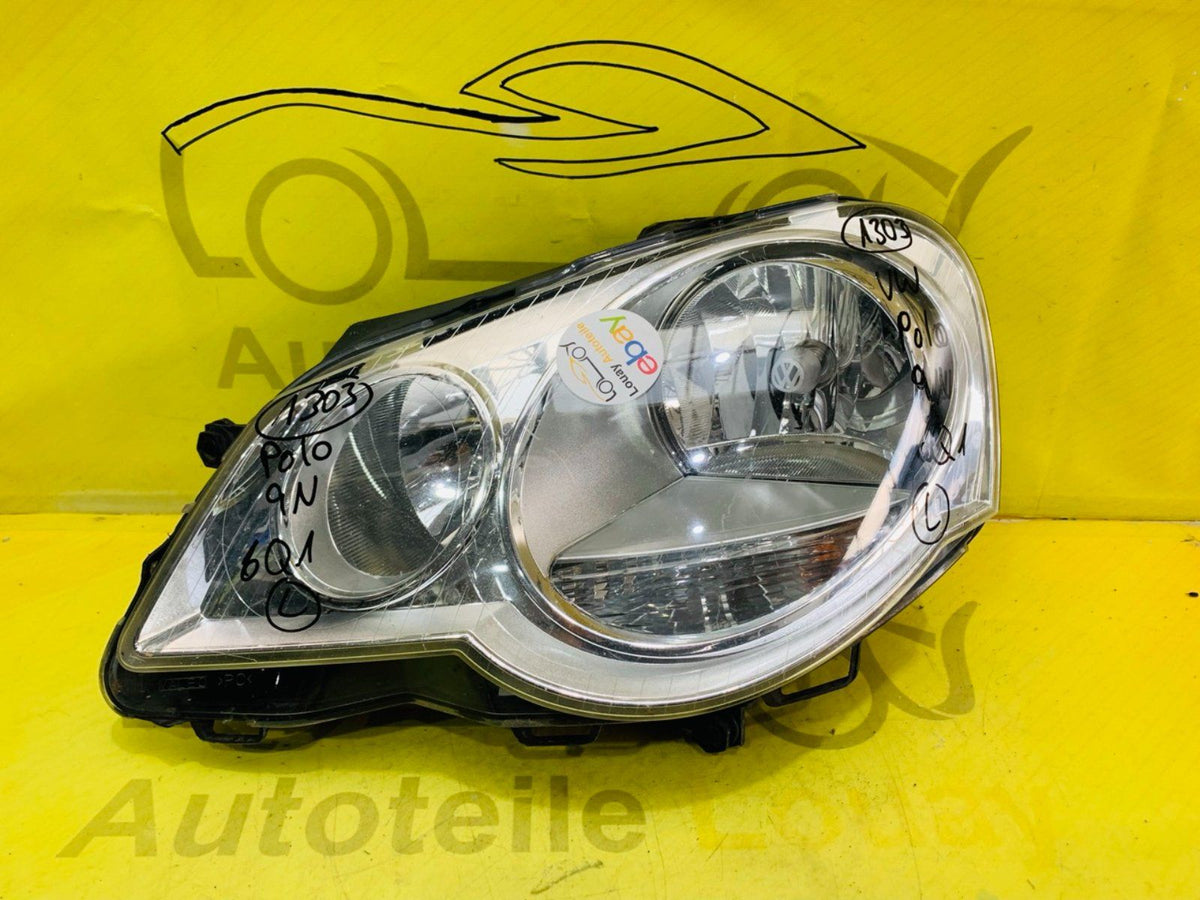 VW Polo Halogen Scheinwerfer links Original 6Q1941007AK