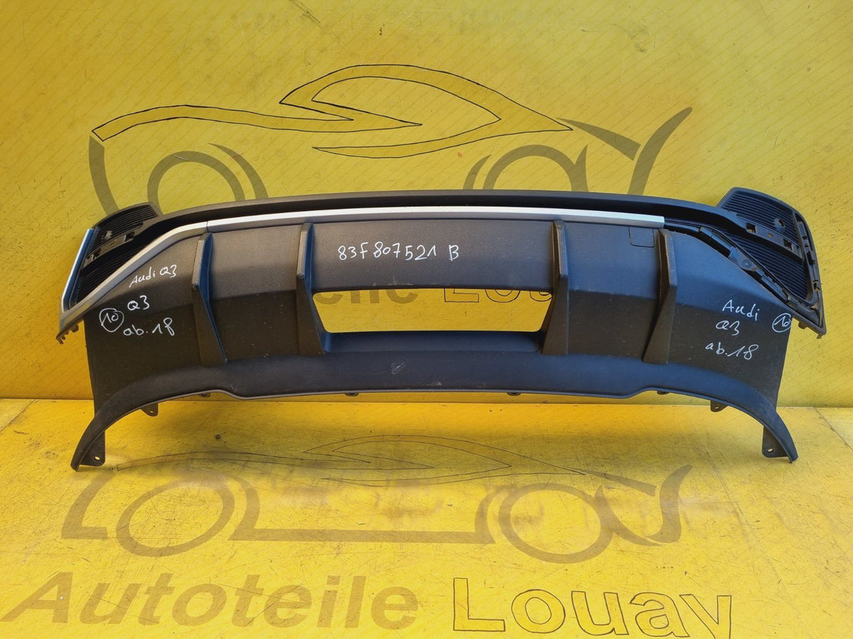 Audi Q3 83F S-Line Diffusor Original 83F807521B
