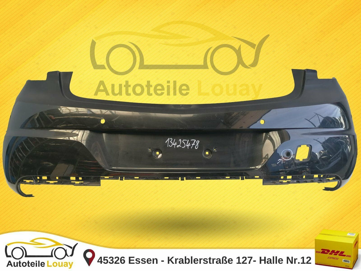 Opel Astra K Stoßstange Stoßfänger hinten + PDC 13425478
