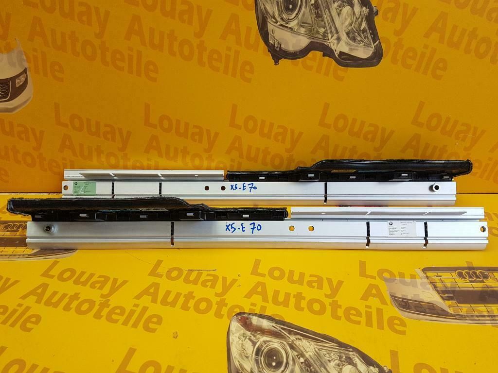 BMW X5 E70 CARGO RAIL 7 SEATS SET 6974241 6974242 Li+Re